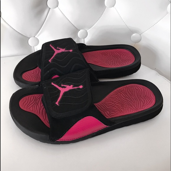 jordan slides womens pink